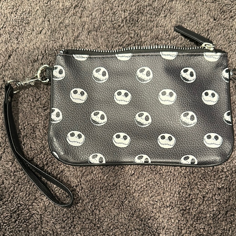 Disney Black and White Wristlet Clutch